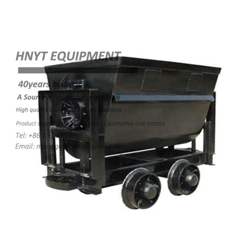 KFU0.75 Bucket-tipping Mine Car, mining wagons with load capacity of 1.88 ton