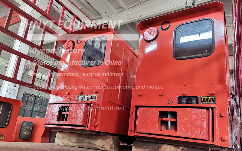 5 ton battery electric locomotives powered by supercapacitors shipment