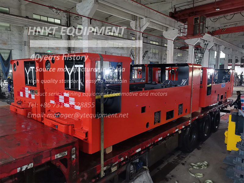 Double Cab Battery Electric Locomotives Delivered for Efficient Undergroun