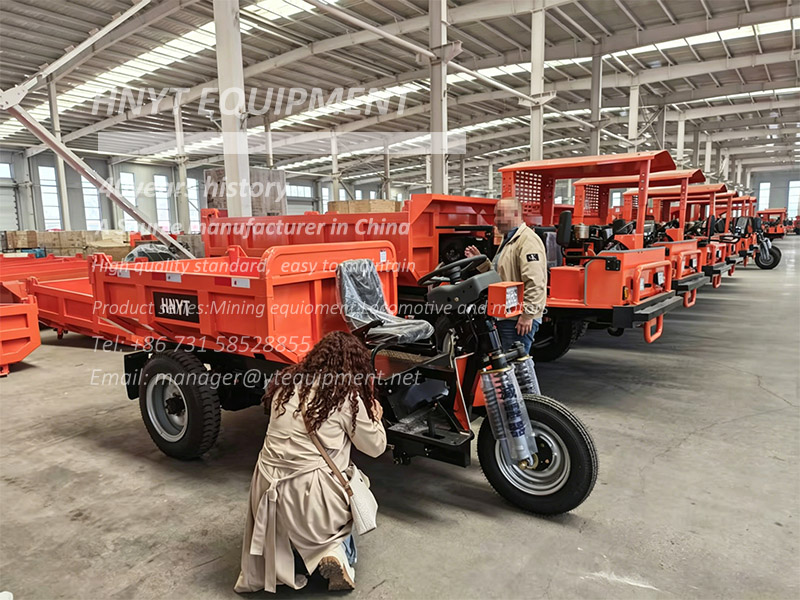 How the 1-Ton Mining Electric Tricycle Improves Efficiency in Muddy Mine R